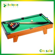 Hxla Mini Desktop Snooker Wooden Table Billiard Set PK Party Toy Indoor Game for Kid Adult