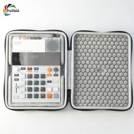 chulisia Waterproof Black Sampler Carrying Bag Hard Storage Case Protective Dust Resistant Portable 