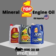 TOP 1 Made in USA 🥇10w-30 20w-50 15w-40 API (SM/CF) (SG/CF) (SM) 3L/4L (5000km) (Minyak Ejen) (READY