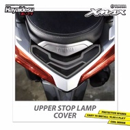 Hayaidesu Upper Stomp Lamp Protector Cover Yamaha Xmax Accessories Decal Carbon Variation Xmax