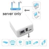 Print Server ( ปริ้นเซิร์ฟเวอร์ ) Mini NP330 Network USB 2.0 Print Server (Network Version)High Qual