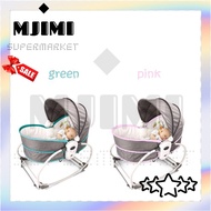 MJIMI Baby 5 in 1 Cradle Music Chair Multi Function Newborn Bedside Rocker Bassinet Buaian Bayi -4514