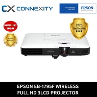 Epson EB-1795F Wireless Full HD 3LCD Portable Projector Epson Projector 1795F EB1795F | Office Projector Small Projector