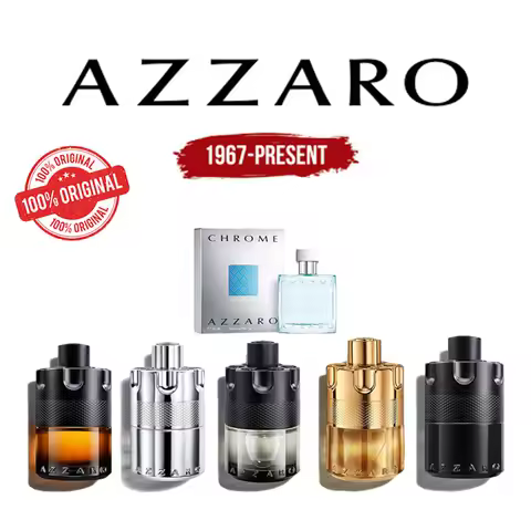 Azzaro The Most Wanted The Most Intense Chrome Forever Elixir 100ML Long-lasting Fragrance Natural P