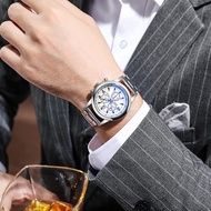 Men Watch Men's Watch 2025 Famous Watch High-End Belt Fashionable Handsome Quartz Watch Men's Watch 