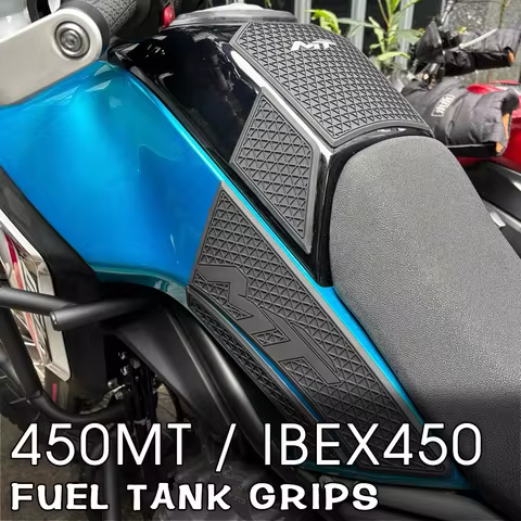 For CFMOTO 450MT IBEX450 Tank Grips for CF-MOTO MT450 450IBEX Fuel Tank Pads for CF MOTO 450 MT 450