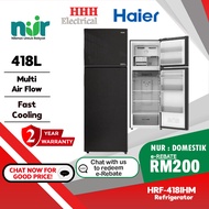 Haier 418L 2-Door Fast Cooling System Refrigerator HRF-418IHM Peti Sejuk 2 pintu
