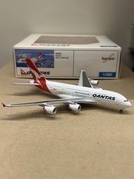 Herpa 1:500 澳洲航空 Qantas 空中巴士 380-800 Airbus A380-800 飛機模型
