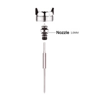 Rolketu W-71-102G Hand Manual Spray Gun Nozzle 1.0/1.3/1.5/1.8mm Paint Spray Gun Nozzle Kit Set