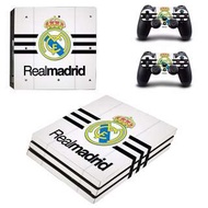 全新Real Madrid 皇馬 PS4 Pro Playstation 4保護貼 有趣貼紙 包主機底面+2個手掣)