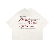 Drunk Text Broken White Boxy Tee Revaz - 005