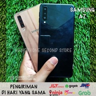 Handphone samsung a7 (2018) 4/64gb hp aja second seken bekas murah