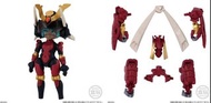 全新 Link Travelers 武之國 人工智慧型人偶套裝 共2盒 日本武士忍者刺客重裝武將機甲機械人  リンクトラベラーズ～武ノ国のサムライ編～SIDE:C 盒蛋食玩 Bandai食玩盒裝 非扭