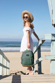 Pacsafe GO | 五大專利防盜 隨行防盜後背包 15L 杉木綠 #35110