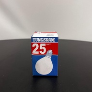 TUNGSRAM PING PONG LIGHT BULB E14 240V 25W - FROSTED