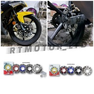 YAMAHA Y16ZR Y15ZR V1 V2 FRONT FLOATING DISC CNC 290MM REAR FLOATING DISC 203MM CNC Y15 DISC DEPAN D