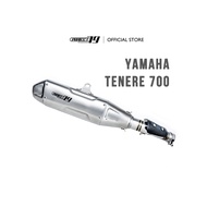 PROJECT79 EXHAUST SLIP ON SET ADVENTURE BIKE TOURING BIKE QPLY04+QPM28SV - YAMAHA TENERE700