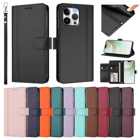 Luxury PU Leather Flip Phone Case For Oneplus Nord 2 2T CE2 CE3 CE4 Lite CE5 N300 N200 N10 Holder 9 