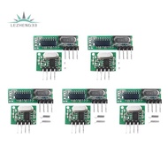 433 Mhz Superheterodyne  Receiver and Transmitter Module Wireless Module Diy Kit Antenna