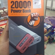 powerbank 20000 mAh.