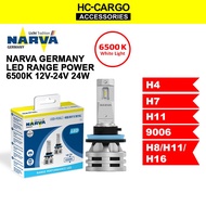 Narva Range Performance LED Car Headlight 12V 24V H4 H7 H8 H11 HB4 HB3 9012 H16 6500K
