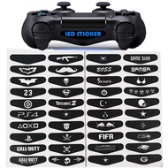 40Pcs Game LED Light Bar Cover Decal Skin Stickers for PS4 SLIM PRO Controller Gamepad Sticker for PlayStation 4
