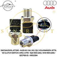 AUDI A3/A4/A5/Q5/VOLKSWAGEN JETTA '19 CLUTCH SWITCH (ORG) 3 PIN - 5Q0 959 126A/4H0 959 126B/82CP68-0