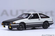 autoart 頭文字D ae86 黑蓋 合金版
