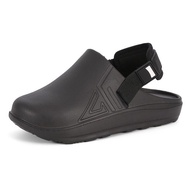 【ATTA】激厚減震 動感極彈包頭室外拖鞋-黑色