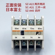 Original Fuji Contactor Auxiliary Contact SZ-A11 A22 A40 A31 A02 A20 AS1 AS2 Contact