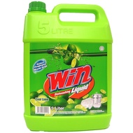 Win Dishwashing Liquid 5L Cool Lime