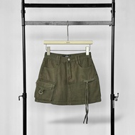 Atipashop - MUFFIN CARGO MINI SKIRT กระโปรงสั้น ทรงคาร์โก้ มีหลายสี