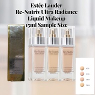 雅詩蘭黛白金粉底液 Estée Lauder Re-Nutriv Ultra Radiance Liquid Makeup 15ml Sample Size #1C0 #2C0 #1W0 #2W0