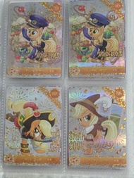 小馬寶莉卡遊蘋果嘉兒卡片小盤all$45