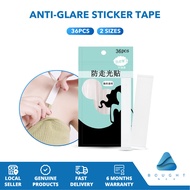 Anti-glare Sticker Tape 36pcs – No Residue, Long-Lasting, Skin Safe Adhesive for Wardrobe Malfunctio