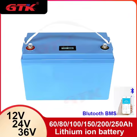 12.8V 12V 24V 36V 60Ah 80Ah 100Ah 200Ah 120Ah 150Ah Lithium Ion Battery pack with bluetooth App BMS 