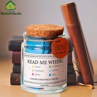 Bible Verses in A Jar Bible Verse Cards Jar Acrylic Hope Jar Gift for Loved Ones [Betterdeals.my]