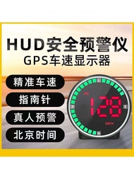 2025 Mẫu Mới Cỡ Lớn Nhỏ Xe Điện Tử Chó Đầu Hàng Hiển Thị GPS Bắc Đẩu HUD Cảnh Báo Xe Thời Gian Tốc Đ