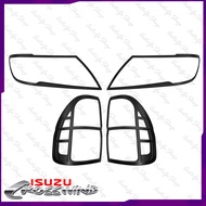Isuzu Crosswind XUV 2013-2015 Headlight and Tail light Cover (Matte Black)