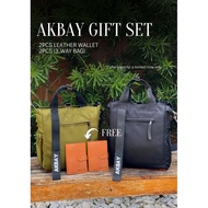 AKBAY BAG GIFT SET (FREE 2PCS. LEATHER WALLET)
