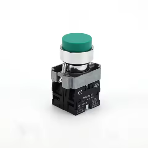ABILKEEN XB2 High Head Momentary Type Push Button Switch 1NC/1NO1NC 220V10A Industrial Control Large