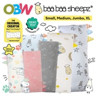 Baa Baa Sheepz Bed Time Buddy Pillow with Color & Stripe tag | Baby Pillow | BaaBaaSheepz