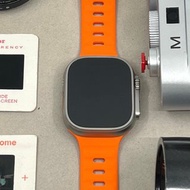 Apple Watch Band 49mm 多色 橘子耐用防水FKM運動氟橡膠錶帶