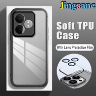 Jingsanc với ống kính phim mờ vỏ điện thoại cho Realme GT 6/Realme GT 6t/Realme GT Neo 6/Realme GT N