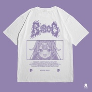 Koseki Bijou Biboo Hololive Advent Holo EN Vtuber T-Shirt Cotton Combed 24s Japanese Clothes Antiher