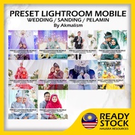 🔥[PRO] Preset Lightroom Mobile for Wedding | Sanding | Pelamin