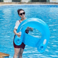 Water Hammock Adult Swim Ring Tube Inflatable Swim Mattress For Adult Swimming Ring Swim Pool Float 