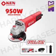 KEN 950W 4" (100MM) Angle Grinder/ Pengisar Sudut 9810