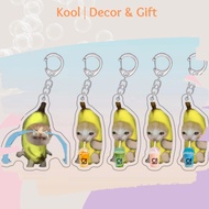 MeMe Keychain - 5cm Keychain - Custom Printed Keychain