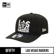 New Era 9FIFTY Original Fit Pre Curved Las Vegas Raiders Black Snapback Cap